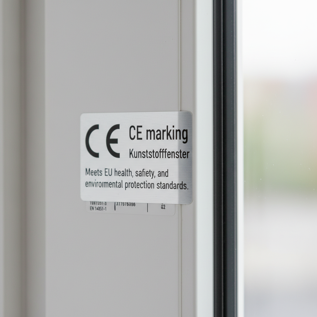 CE-Kennzeichnung für Kunststofffenster