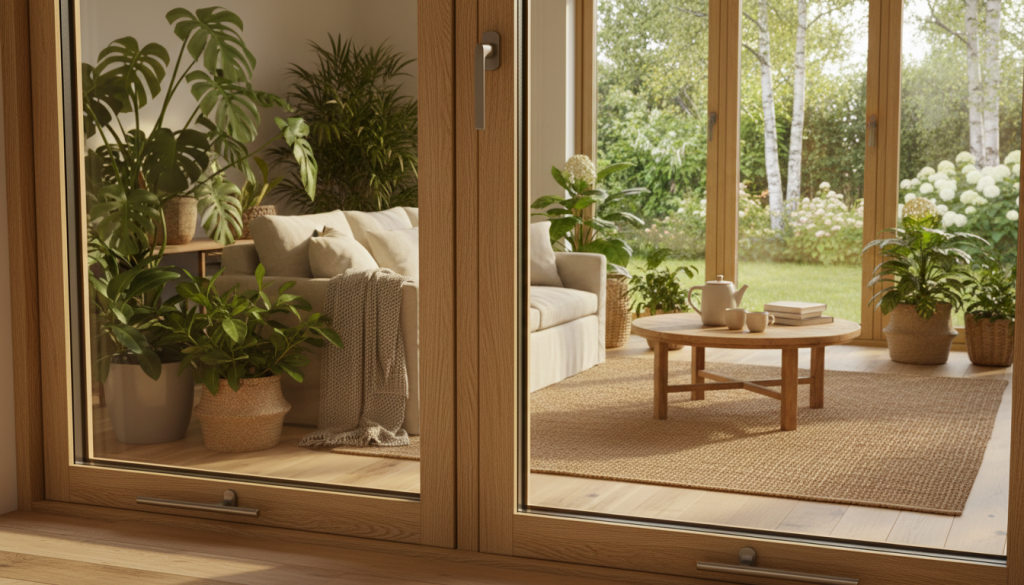 Energiesparende Holzfenster