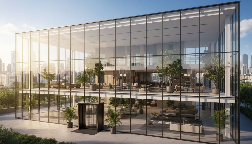 Festverglasung Design