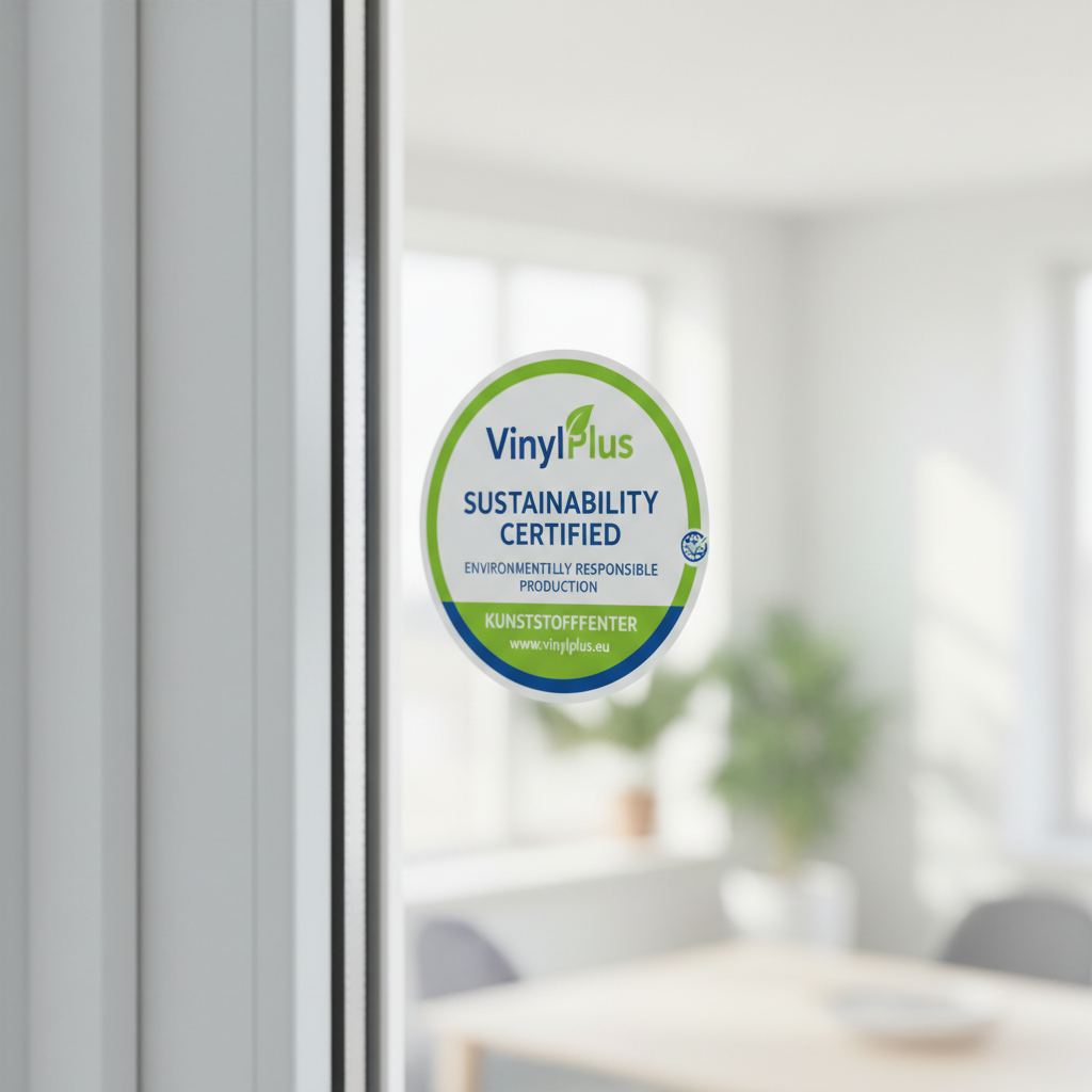 VinylPlus Nachhaltigkeitszertifikat für Kunststofffenster