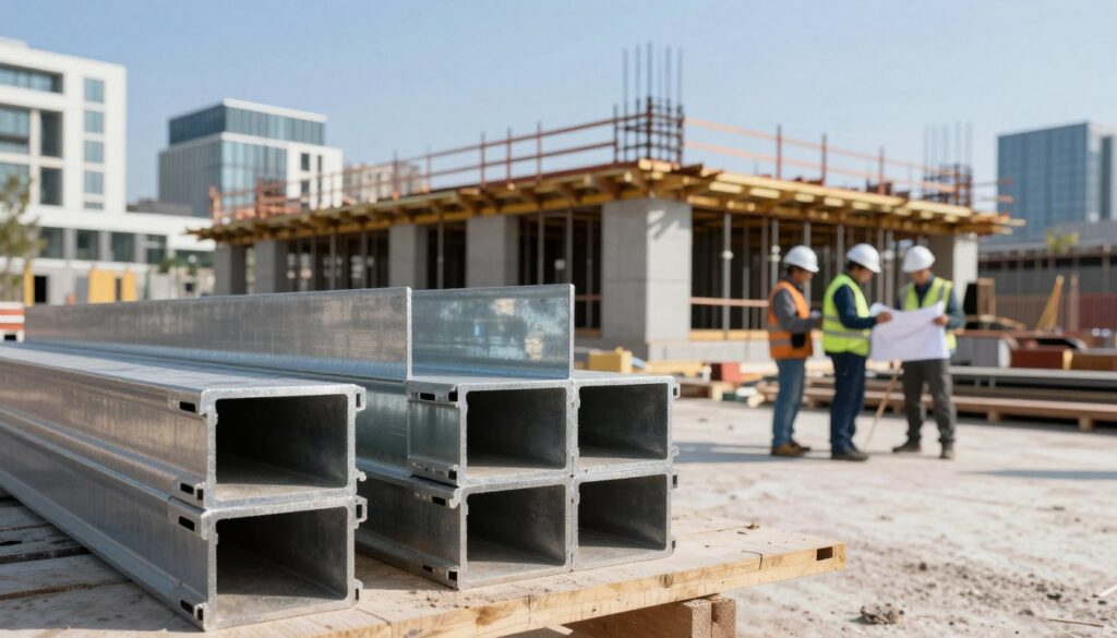 Anwendung von 76 mm Profilen in modernen Bauprojekten
