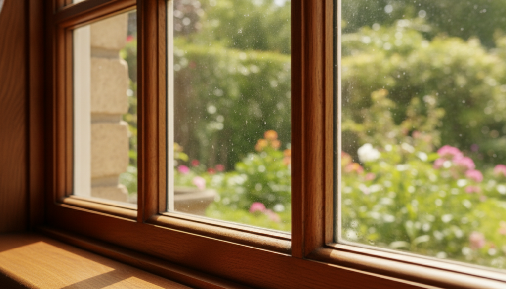 Holzfenster Pflege