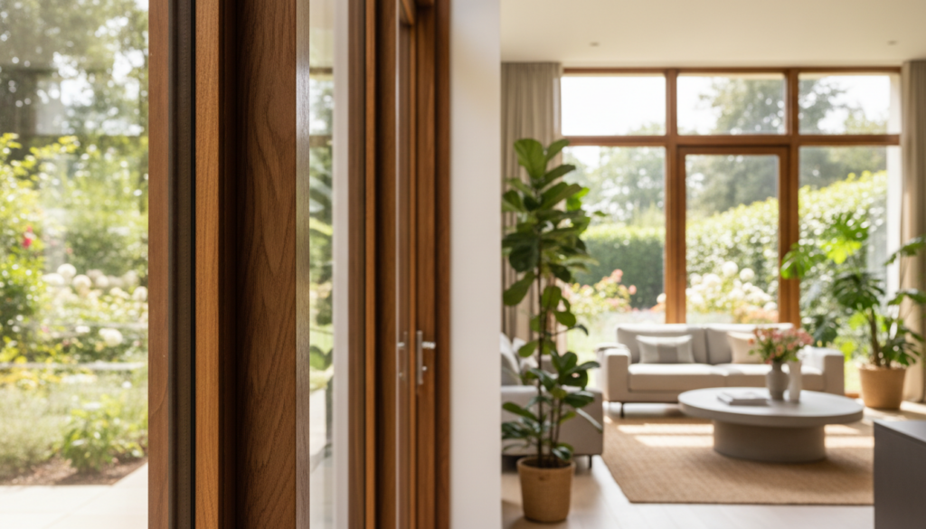 Holzfenster modern
