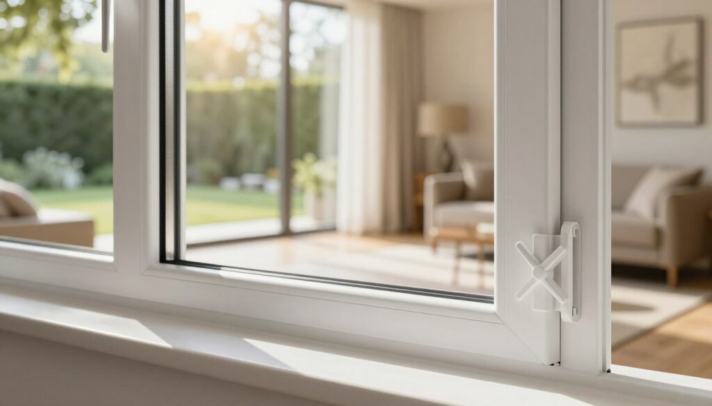 Kunststofffenster mit Sprossen