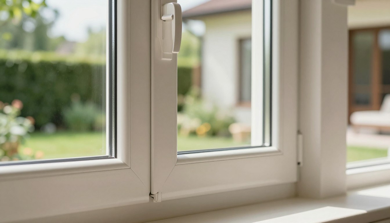 Kunststofffenster mit Sprossen