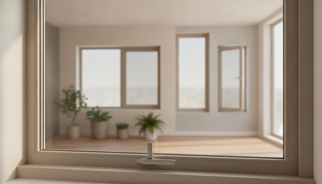 moderne Aluminiumfenster